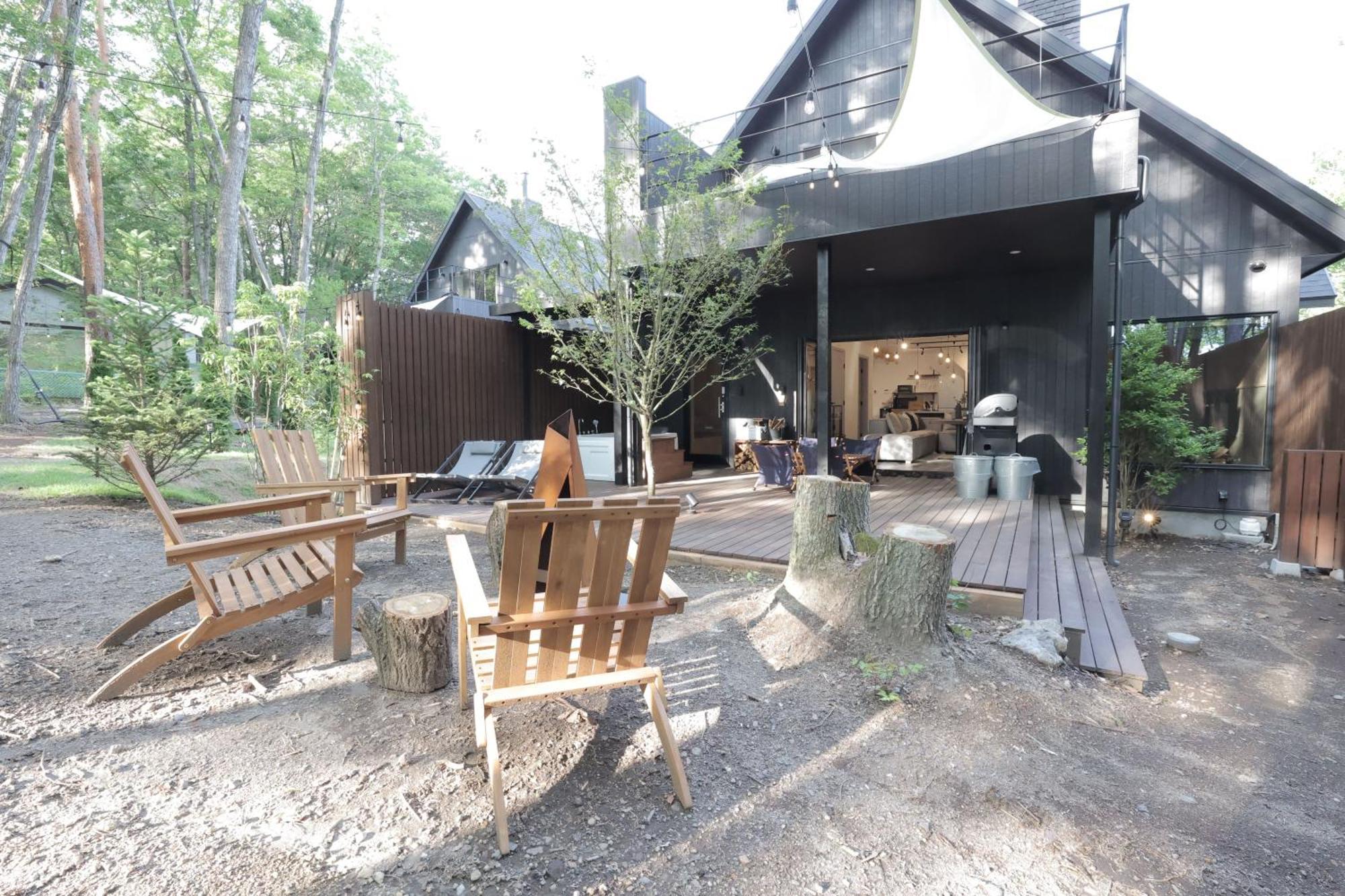 Sauna Forest Cabin 軽井沢 御代田　Mori-Asobi Oiwake Exterior foto
