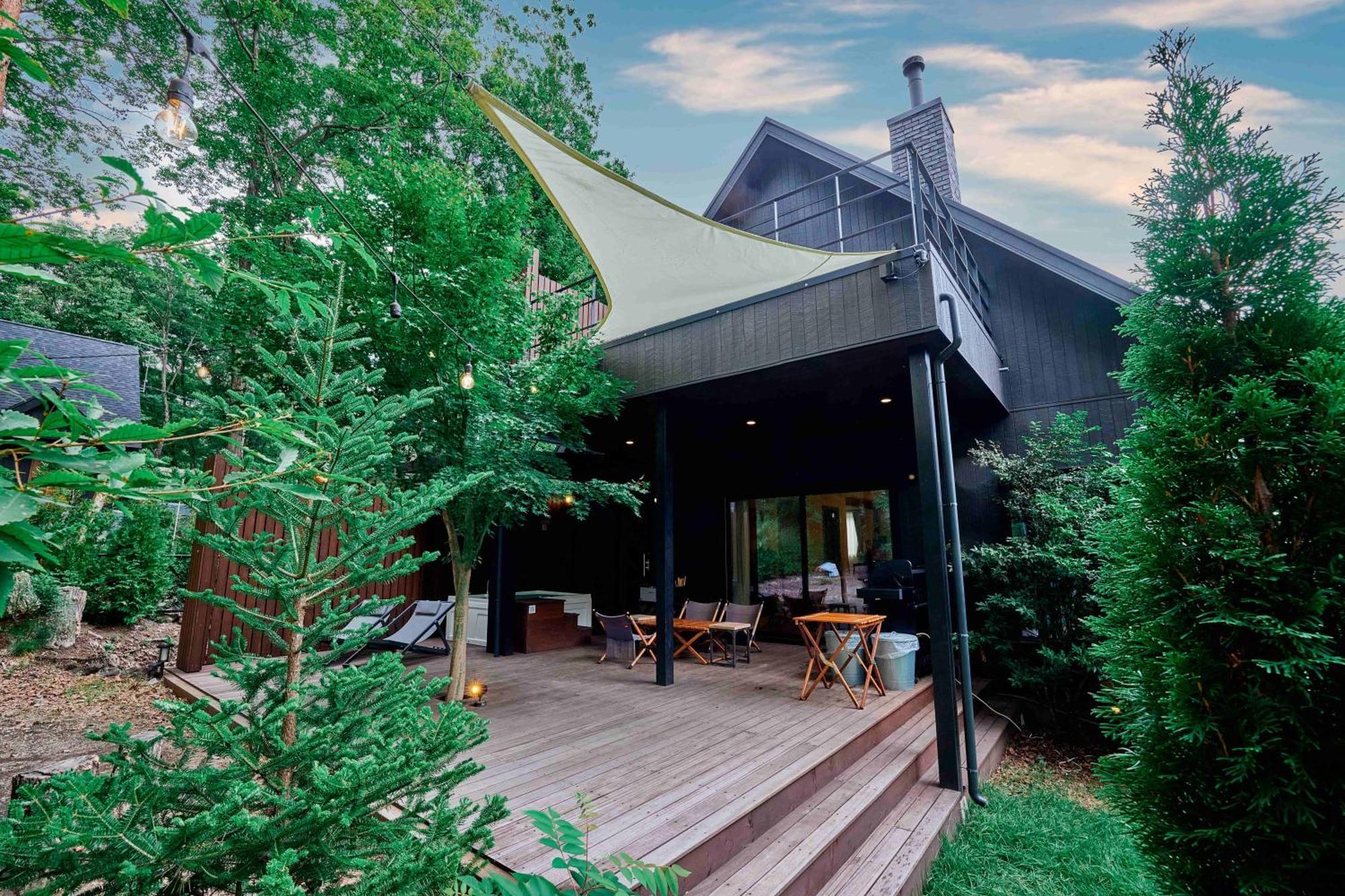 Sauna Forest Cabin 軽井沢 御代田　Mori-Asobi Oiwake Exterior foto